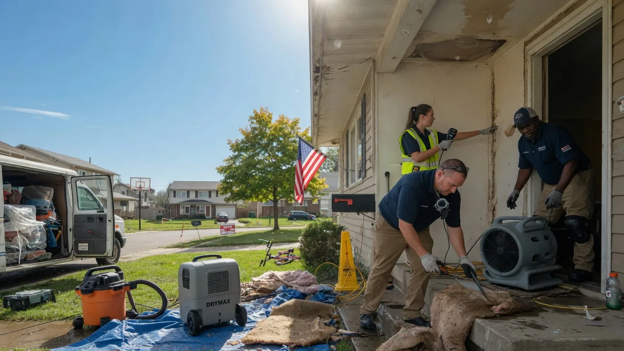 Water Damage Restoration in Maida, ND near me